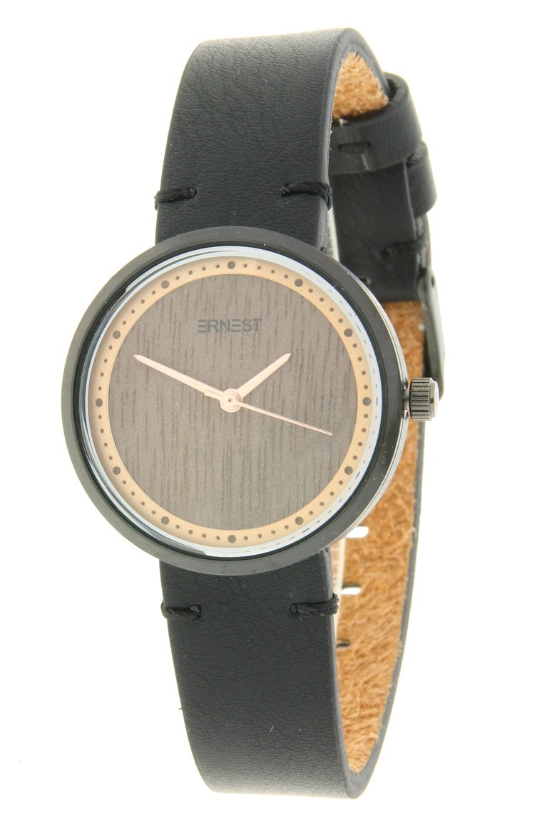 Ernest dameshorloge "Deacon-mini" zwart
