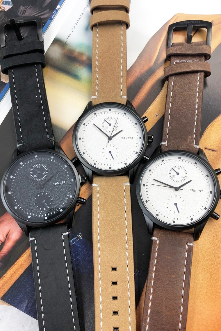 Ernest herenhorloge "Benck" bruin
