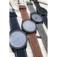 Ernest herenhorloge "Sueda" donkerblauw Ernest herenhorloge "Sueda" donkerblauw