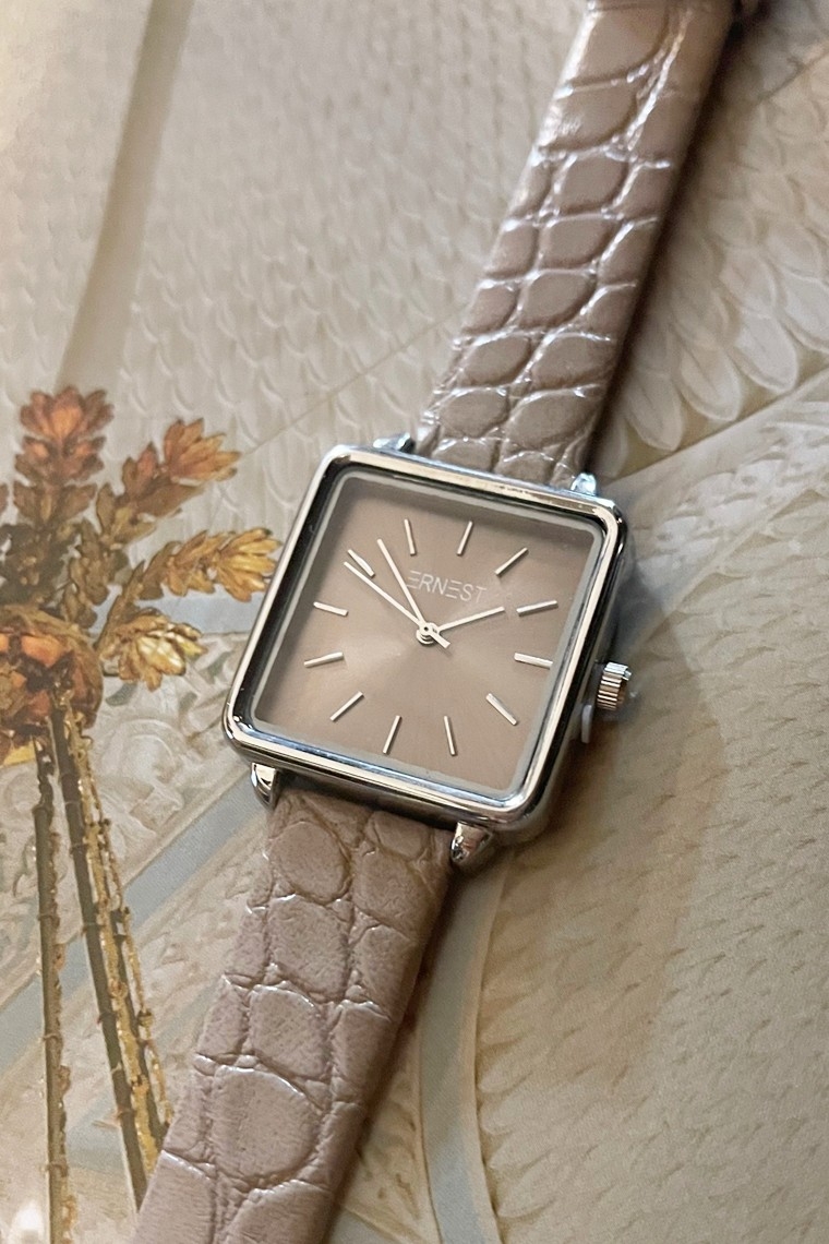 Ernest horloge "Cato II" taupe Ernest horloge "Cato II" taupe