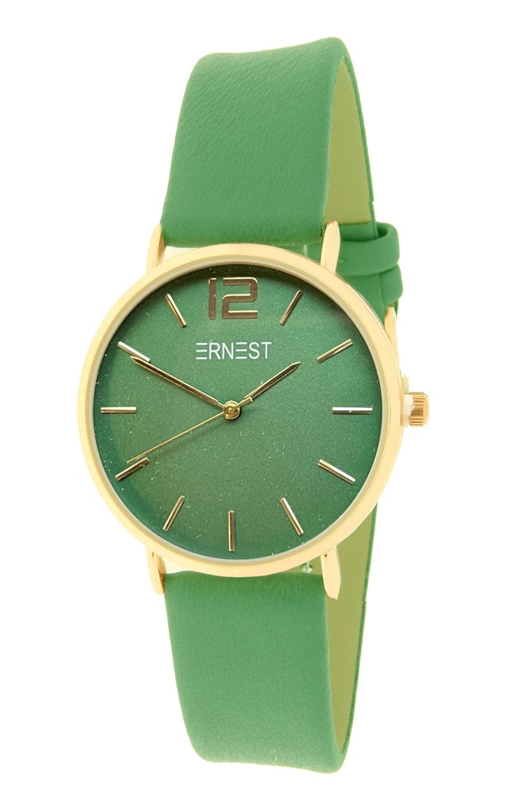 Ernest horloge Gold-Cindy Mini AW21 groen