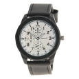 Ernest herenhorloge ""Cody" zwart-wit