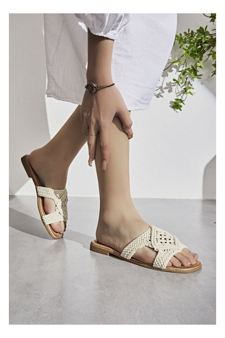 Sandalen "Jennie" beige Sandalen "Jennie" beige