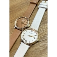 Ernest horloge Gold-Richelle lichtbruin