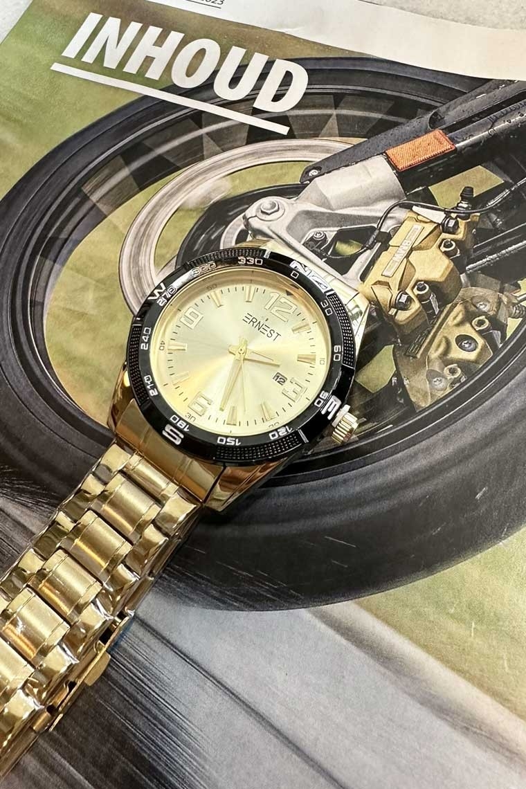 Ernest herenhorloge "Igor" goud-goud