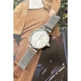 Ernest horloge "Metal Magnet Monique" zilver-zilver