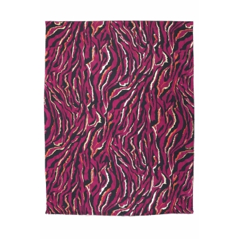 Sjaal "Zebra Gold" fuchsia