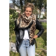 Omslagdoek "Leopard-Luxury" taupe Omslagdoek "Leopard-Luxury" taupe